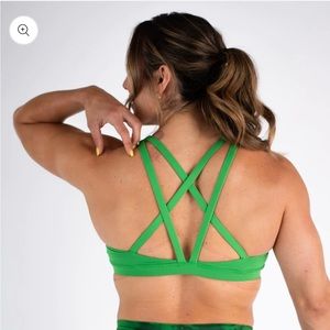 Fleo Isla Sports Bra - Kelly Green
